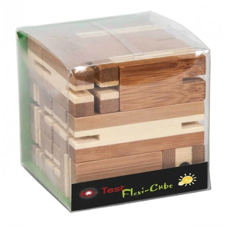 Flexi-cub bambú 3D juego de puzzle de lógica