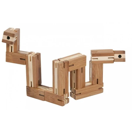 Flexi-cub bambú 3D juego de puzzle de lógica