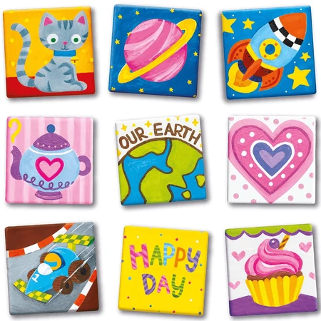 Set of creative painting boards - magnetic