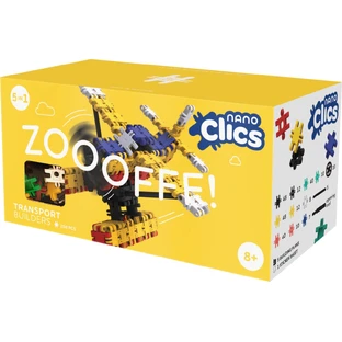 Nano Clics Pentru construit vehicule 250 piese, Clicformers