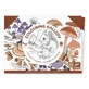 Map with 3 coloring posters Nature, Djeco