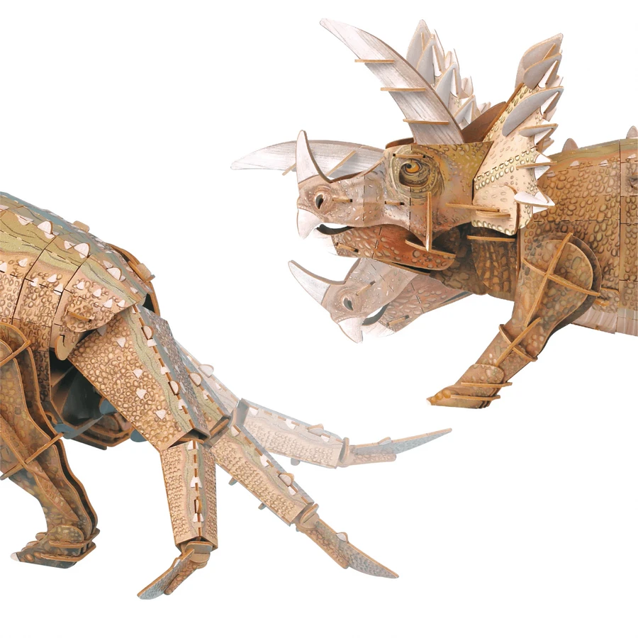 Adjustable 3D puzzle - TRICERATOPS (deluxe)