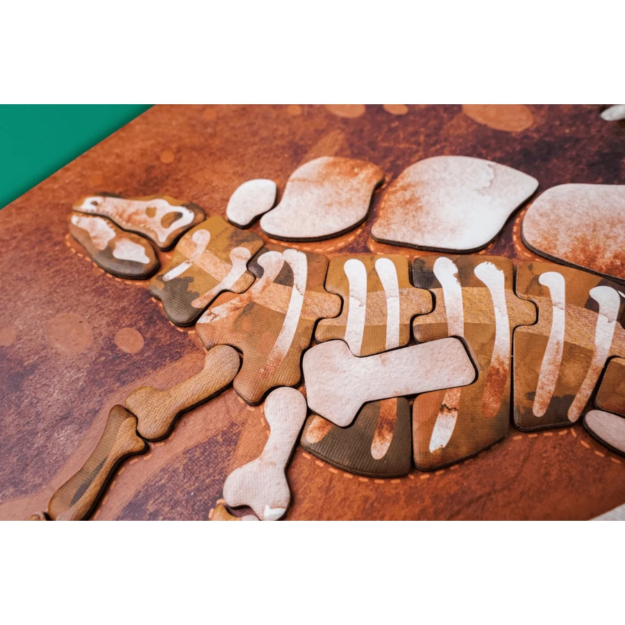 Magnetisch leerspel -Stegosaurus