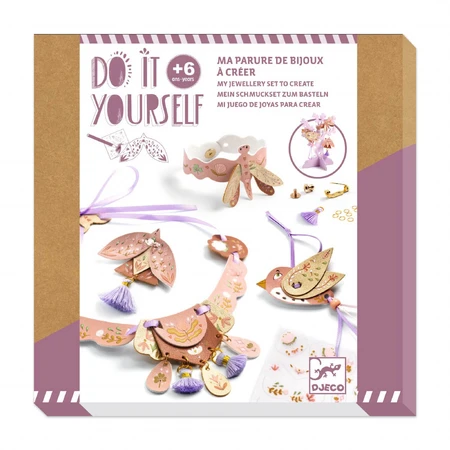 DIY jewelry set Miss Rosefinch, Djeco