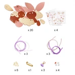 DIY jewelry set Miss Rosefinch, Djeco