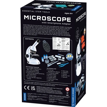 STEM-microscoopset met telefoonadapter, Thames & Kosmos