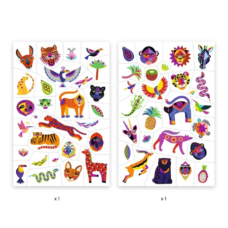 Djeco Wild Beauty Tattoo