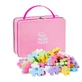 Jeu de construction Plus-Plus, 70 grandes pièces, portable, dans une boîte en métal, couleurs pastel