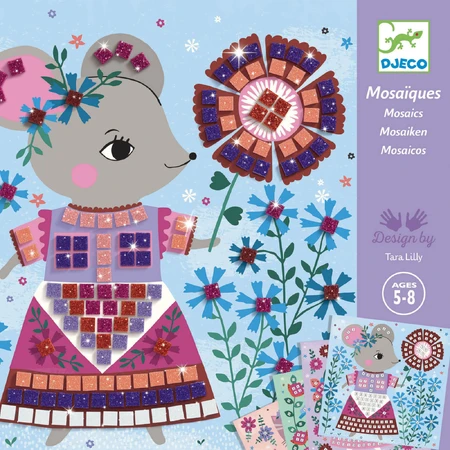 Djeco mosaico, Mascotas