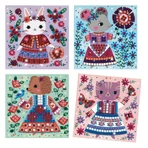 Djeco mosaico, Mascotas