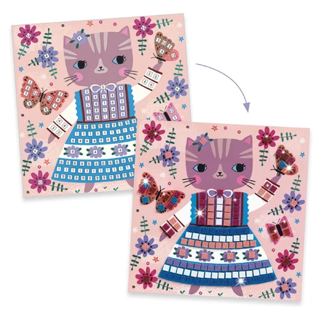 Djeco mosaico, Mascotas