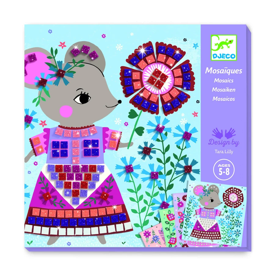 Djeco mosaico, Mascotas