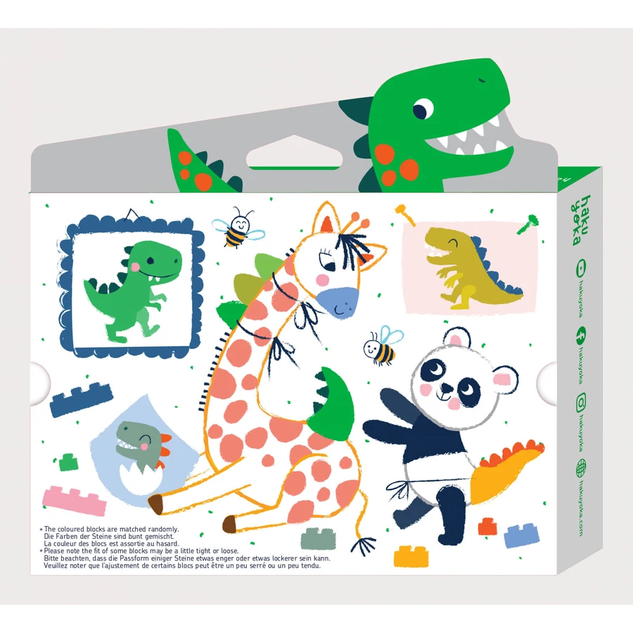 Bloc Crayons - Dinozaur T-Rex, Haku Yoka