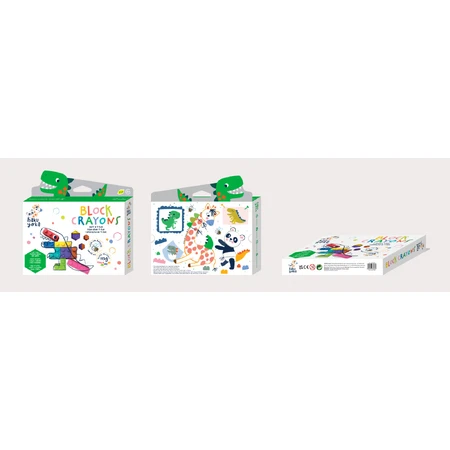 Bloc Crayons - Dinozaur T-Rex, Haku Yoka