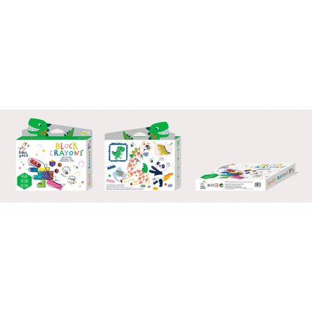 Bloc Crayons - Dinozaur T-Rex, Haku Yoka
