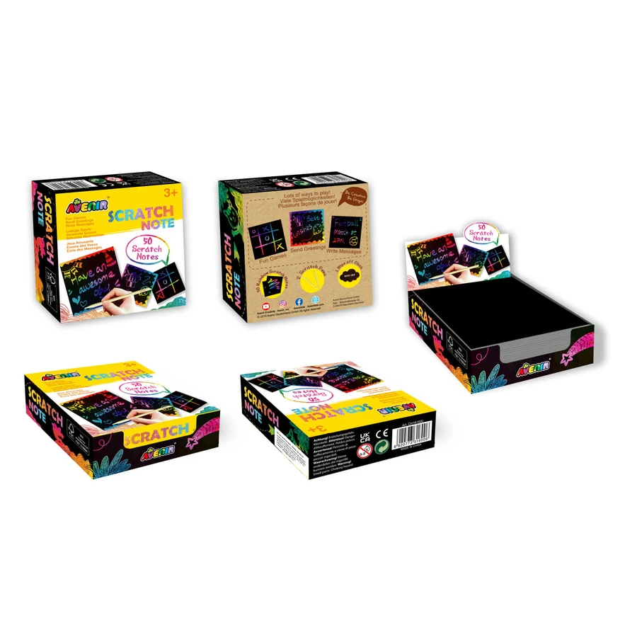 Scratching set - Notes - 50 cards