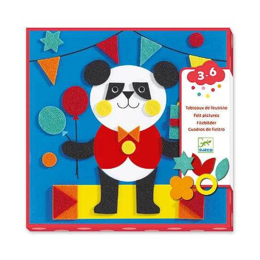 Peintures au feutre d'animaux Djeco