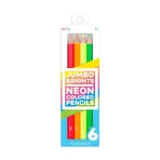 Lápices de colores Neon Jumbo Jumbo Brights - set de 6