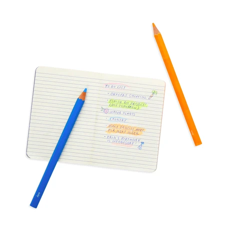 Lápices de colores Neon Jumbo Jumbo Brights - set de 6