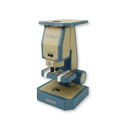 Doe-het-zelf pakket - Maak een microscoop, vergroting 50-400x, OptiGami
