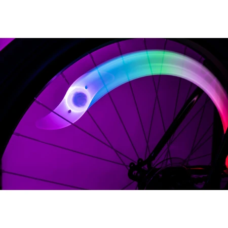 Luz LED de color con clip RBG para Spoke, SpokeBrightz