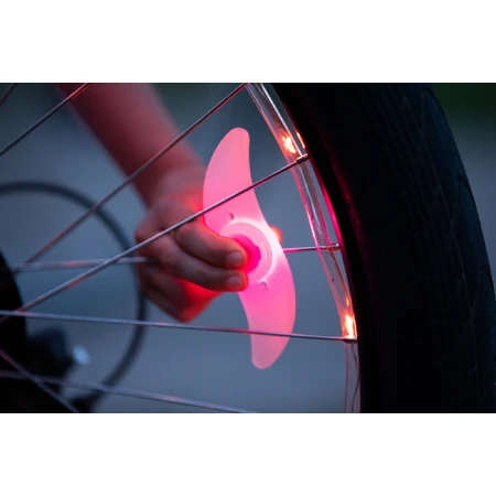 Luz LED de color con clip RBG para Spoke, SpokeBrightz