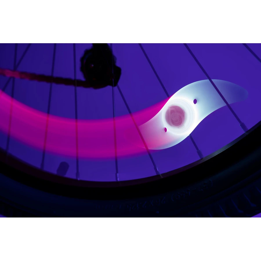 Luz LED de color con clip RBG para Spoke, SpokeBrightz