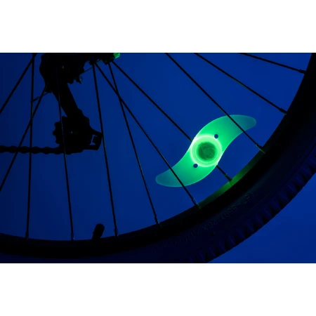 Luz LED de color con clip RBG para Spoke, SpokeBrightz