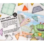 Activity book for magnetic construction sets