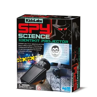 Kit STEM - Projecteur d'identité - Kit d'espionnage - KidzLabs