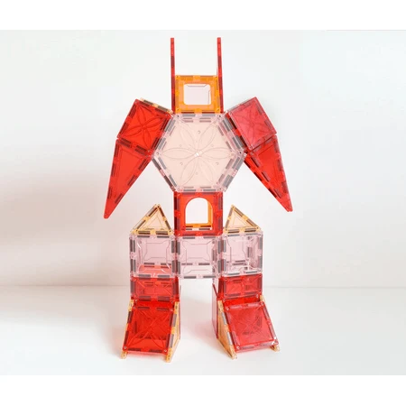 Magblox magnetische set - 6 zeshoekige magnetische stukken voor constructie