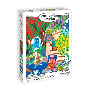 Peinture à numéro - Patio Andalou - Sentosphère
