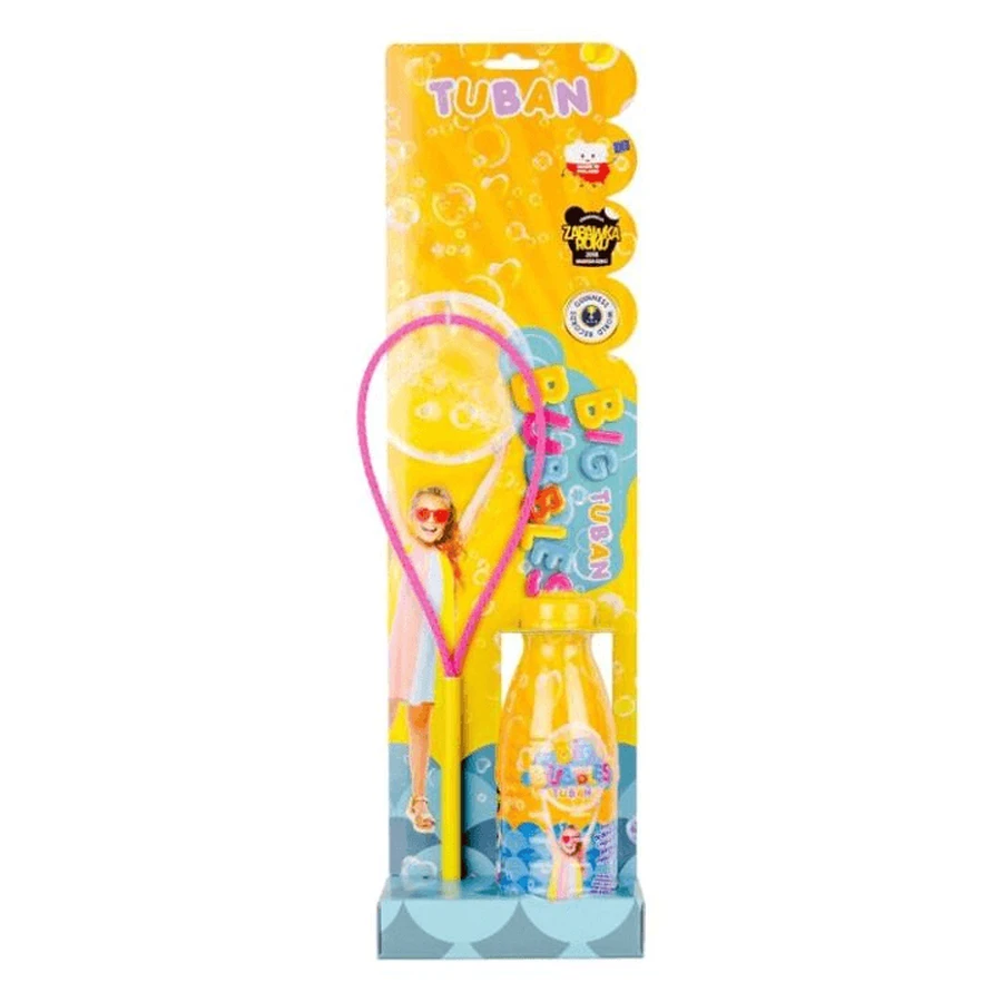 Reuze Zeepballonnen Set - Ring + oplossing 400 ml