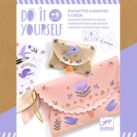 DIY Djeco set, monedero y billetera