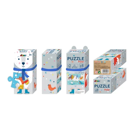 28 stukjes puzzel -Polar