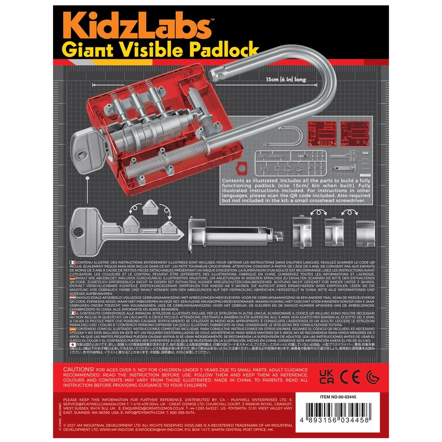KidzLabs giant translucent KidzLabs giant translucent baby latch