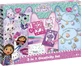 Creatieve set 3 in 1, armbanden met hangers, spuitkrijt en diamond painting, Gabby's Dollhouse