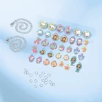 Set créatif 3 en 1, bracelets avec pendentifs, crayons en spray et peinture sur diamant, Gabby's Dollhouse