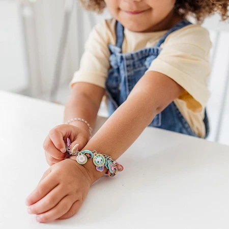 Set créatif 3 en 1, bracelets avec pendentifs, crayons en spray et peinture sur diamant, Gabby's Dollhouse