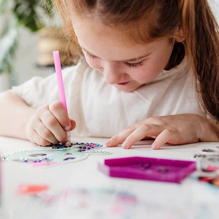 Set créatif 3 en 1, bracelets avec pendentifs, crayons en spray et peinture sur diamant, Gabby's Dollhouse