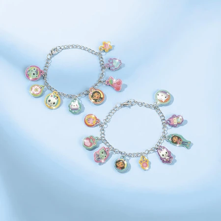 Set créatif 3 en 1, bracelets avec pendentifs, crayons en spray et peinture sur diamant, Gabby's Dollhouse