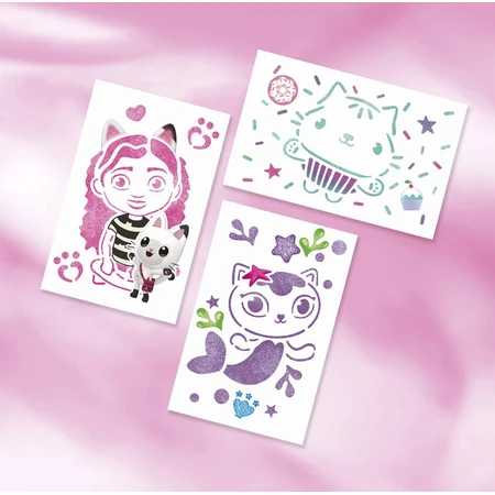 Set créatif 3 en 1, bracelets avec pendentifs, crayons en spray et peinture sur diamant, Gabby's Dollhouse
