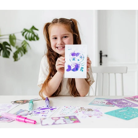 Set créatif 3 en 1, bracelets avec pendentifs, crayons en spray et peinture sur diamant, Gabby's Dollhouse