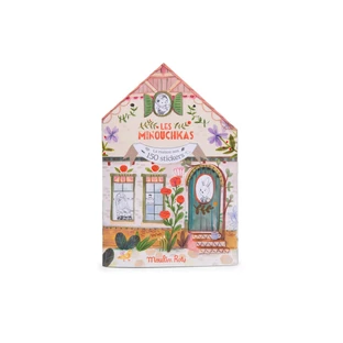 Libro para colorear con pegatinas Les Minouchkas, Moulin Roty