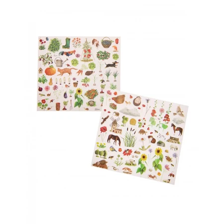 Transfer stickers Garden, Moulin Roty