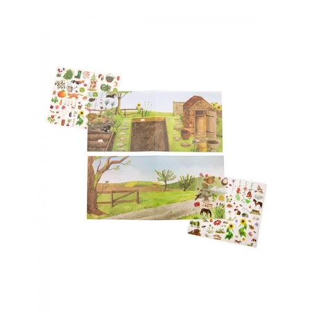 Transfer stickers Garden, Moulin Roty