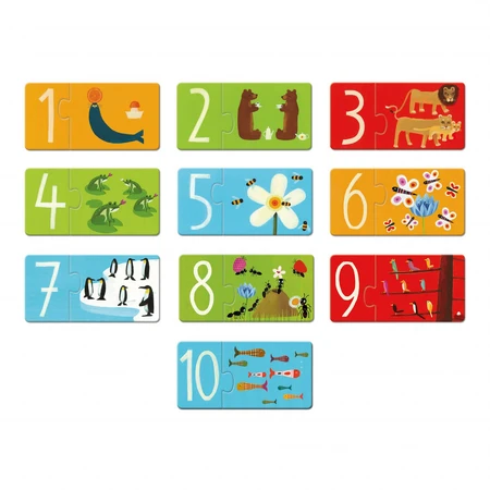 Djeco Numbers duo puzzel