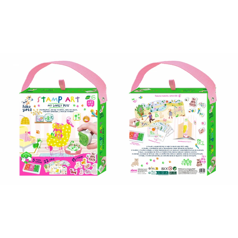 Sello portátil Haku Yoka - Mis queridas mascotas