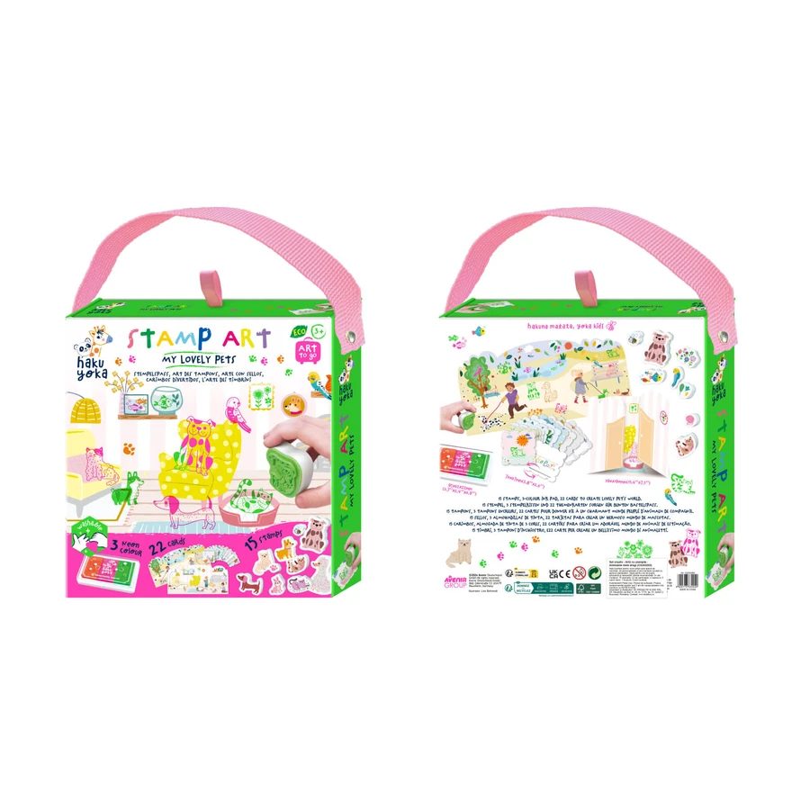 Sello portátil Haku Yoka - Mis queridas mascotas