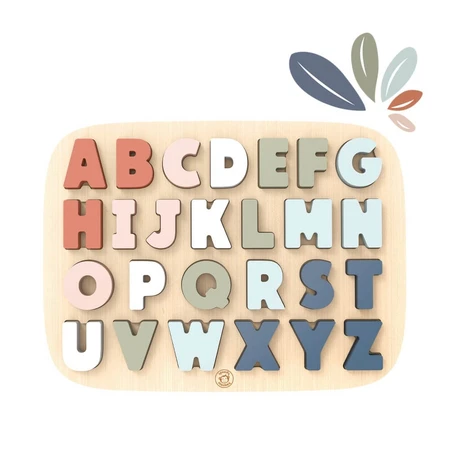 Houten alfabetpuzzel, Speedy Monkey